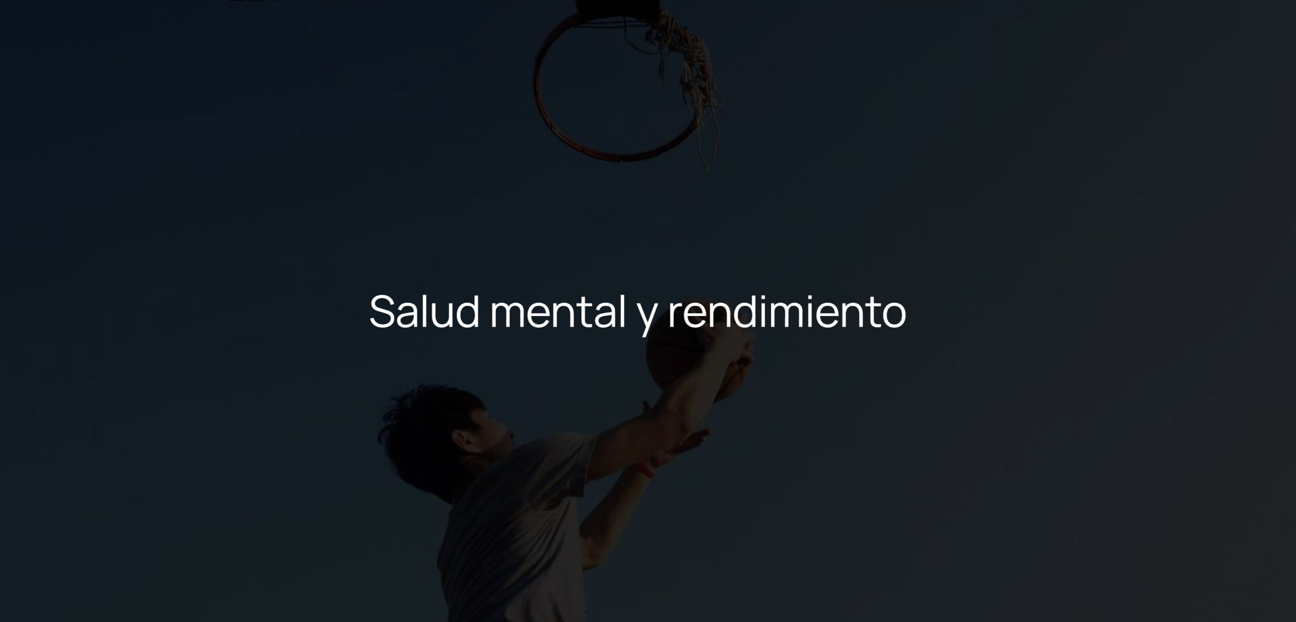 Salud mental y rendimiento